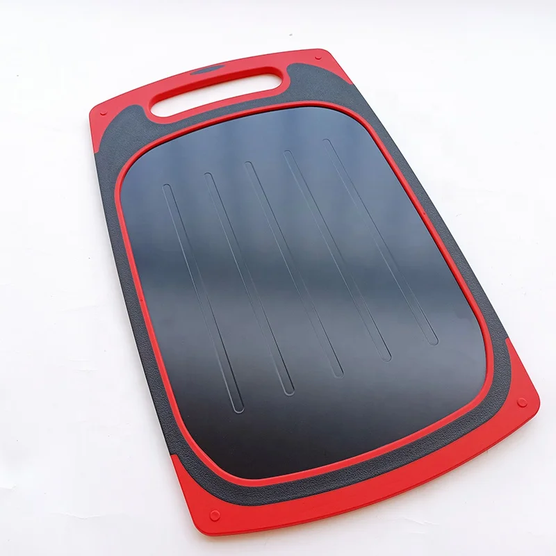 

Многофункциональный противень 2-в-1 с антипригарным покрытием для быстрого размораживания мяса и разделки продуктов на кухне