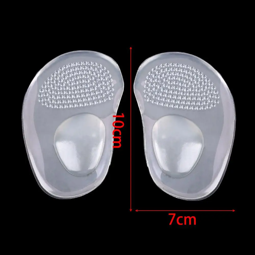 High Heel Half Sole Support Comfy Ball Gel Insert Care Metatarsal Cushion Insoles Foot Silicone