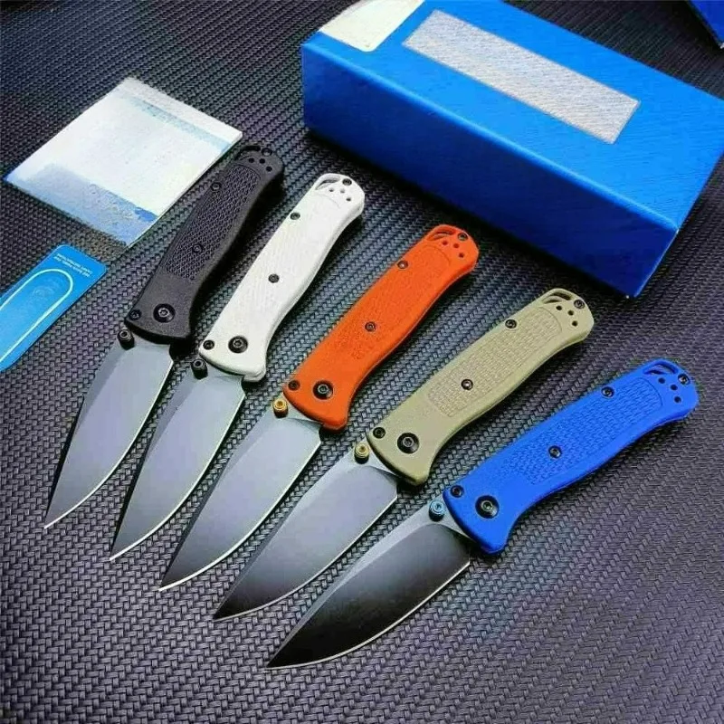 

BM533 Folding Pocket Knife Multiple colors S90V Steel Blade Carbon Fiber Handle selbstverteidigung Hunting knives edc multitool