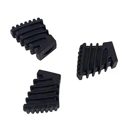 3 Pieces Drum Rubber Feet Pad Small Code Fit for for Drum Hardware Cymbal Stands Drum Rack System Rubber Feet Pad