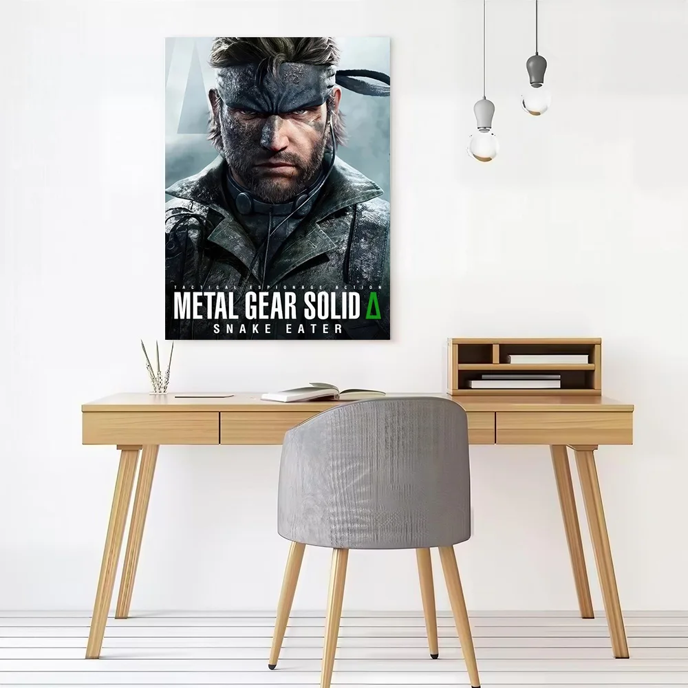 Metal Gear Solid Delta: Snake Eater Printed Canvas Poster Custom Pictures Wall Art Canvas Painting for Room Decor Wand Deko Arts