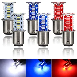 1/2Pcs Motorcycle Strobe Brake Light LED Bulbs Universal Car Tail Parking Reverse Lights Auto Brake Lamps Motorcycle Tail Light