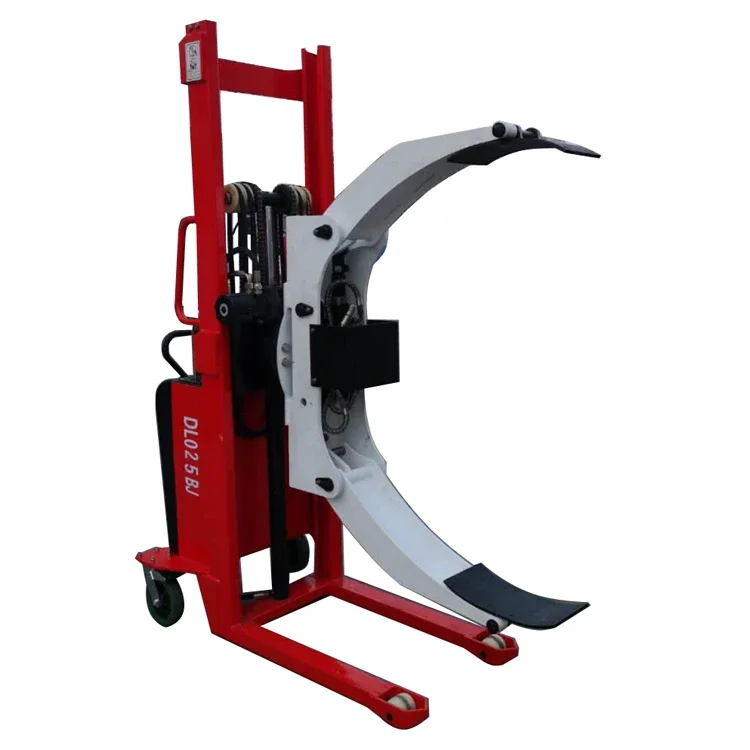 for heavy duty Electric forklift with paper roll clamp with optional rotation degree of 90 180 360