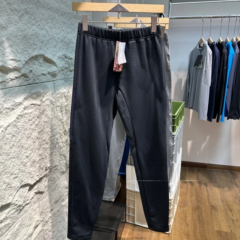

Outdoor Men's Thermal Fce Lined Qui Dry Durable Pred Glue Breathable Autumn Pants Base Layer Trousers for Cold Weather