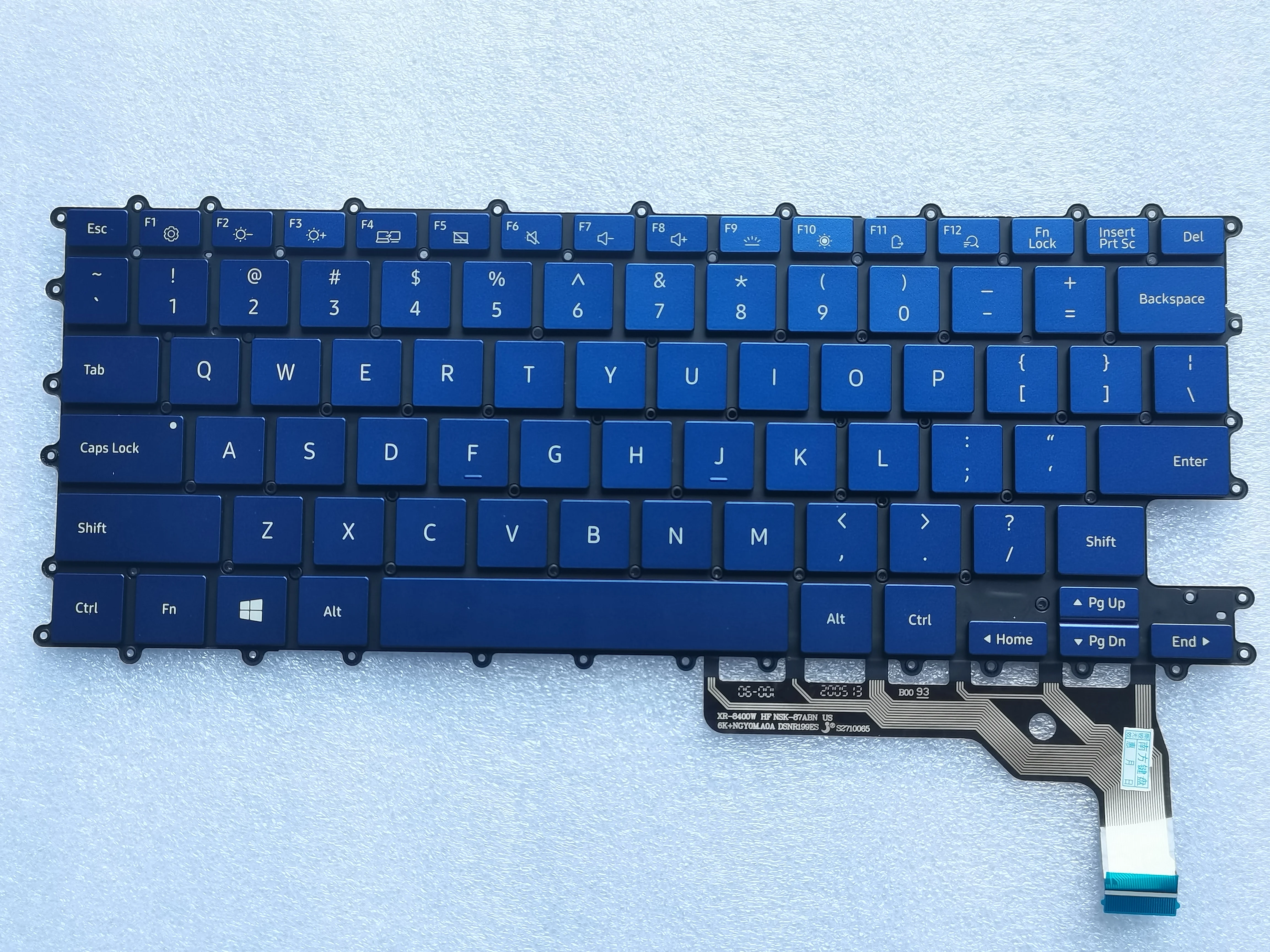 

New For Samsung Galaxy Book Flex NP930QCG 930QCG Laptop US Keyboard With Backlit As Photo