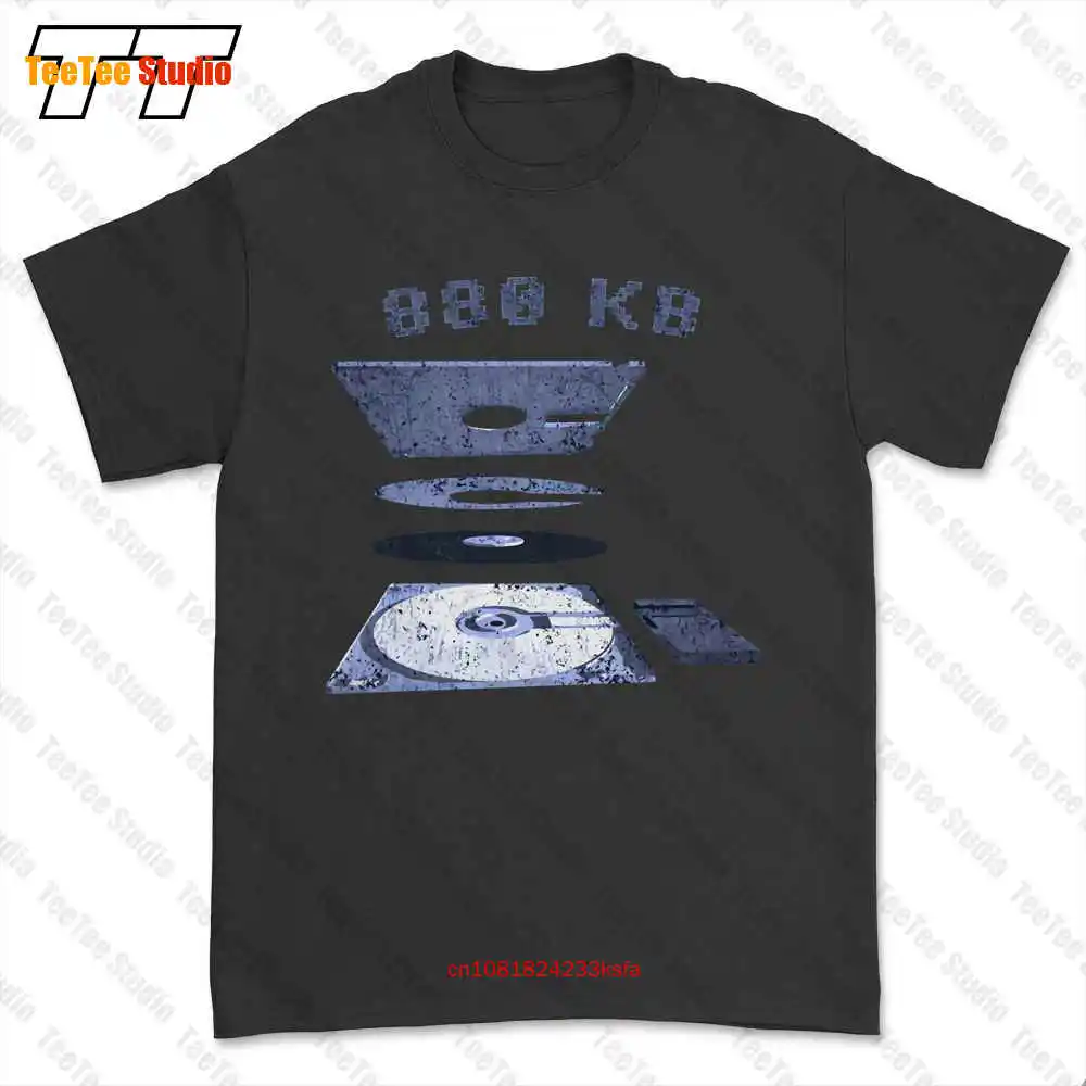 Camiseta de disquete de explosión 3,5, Commodore, Amiga 500, 880 Kb, GUYB