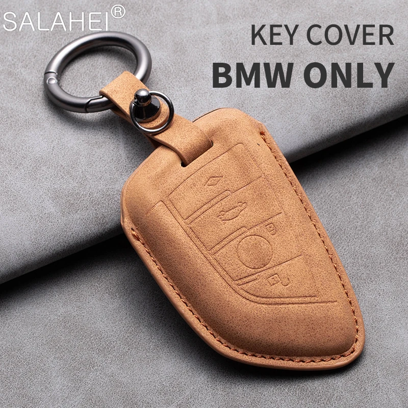 Car Key Cover Case Shell Holder Protection Fob For BMW X1 X3 X5 X6 X7 1 3 5 6 7 Series G20 G30 G11 F15 F16 G01 G02 F48 Accessory