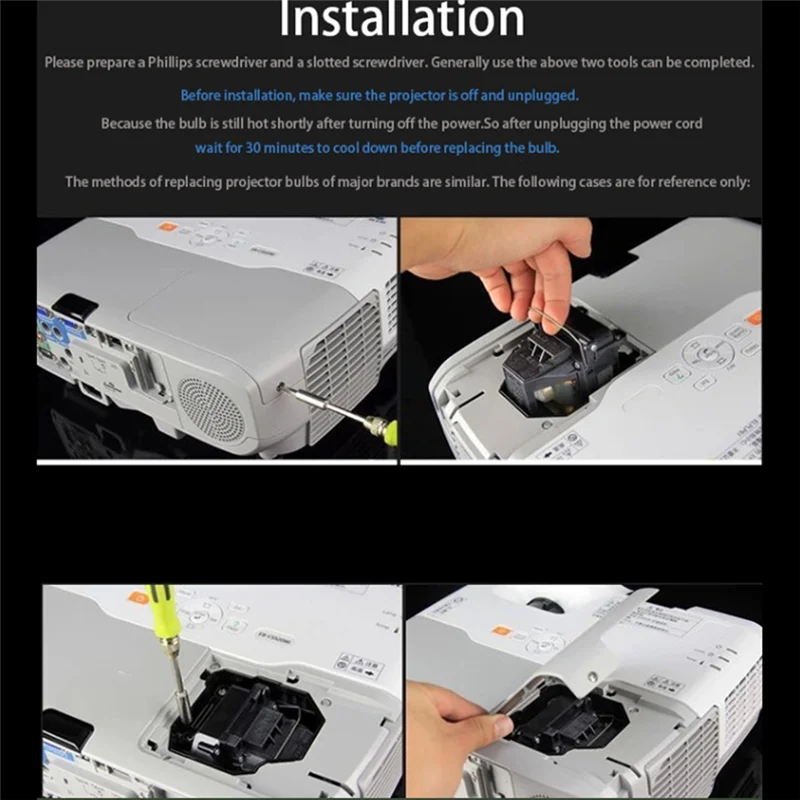 Y17A P-VIP190W/0,8 E20,8 Projektorlampe für OSRAM P-VIP 190W 0,8 E20,8 Projektorlampe