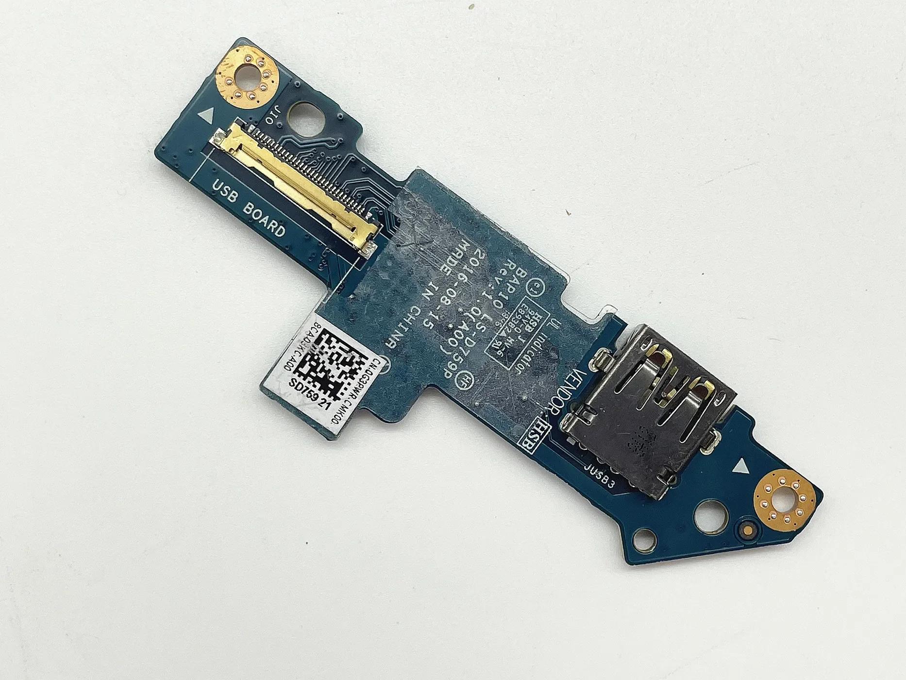 Для Dell Alienware 15R3 17R4 R5 USB маленькая плата с проводом LS-D759P 0G3PR