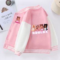 ROBLOX Baseball Jacket Men Women Hip Hop Harajuku Jackets Streetwear Kids Boys Girls Loose College Coats Christmas Gift