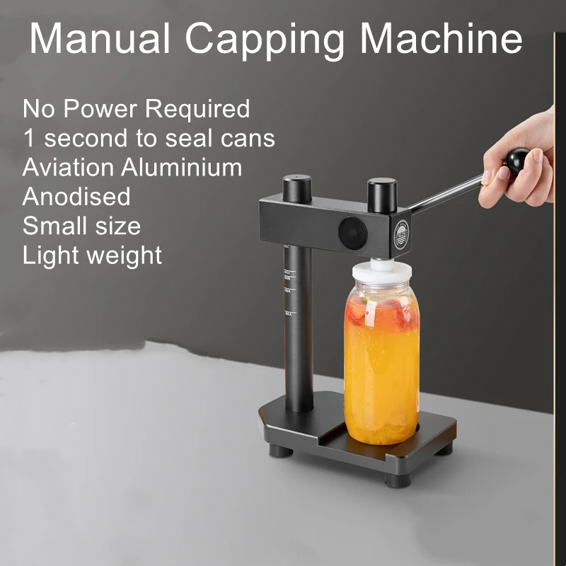 Manual disposable cans hand automatic sealing machine milk tea commercial capping machine