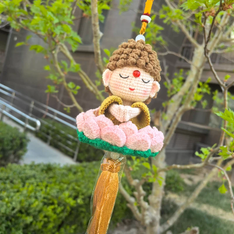 

Lotus Buddha car ornament
