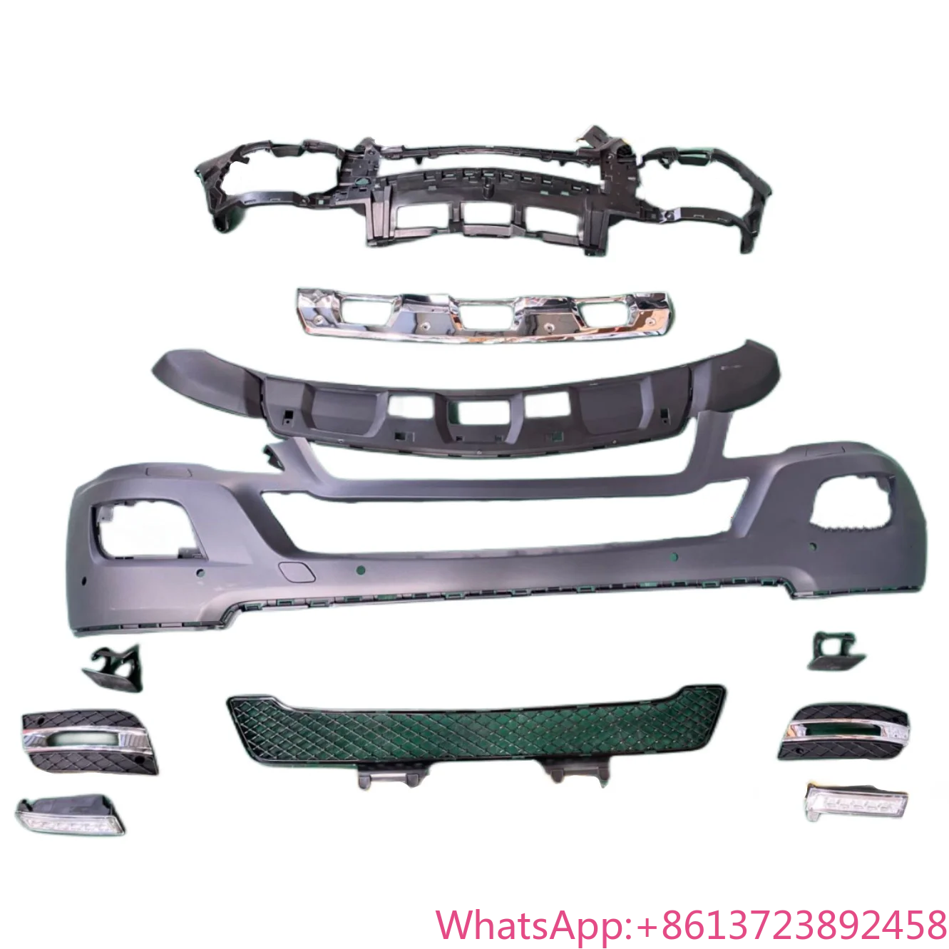 

Комплект переднего бампера для Mercedes Benz M-Class ML W164 2009-2011 гг.