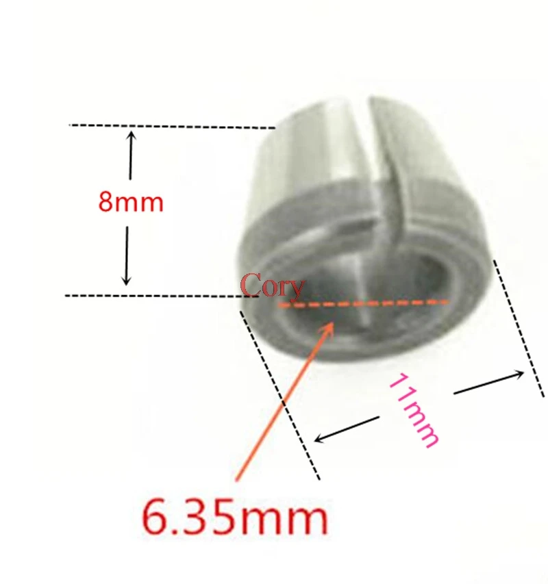COLLET CONE NUT 763620-8 763606-2 Replace for Makita 3701 3708FC 3708F 3707FC 3706 3707F 3705 3703 3700B Router