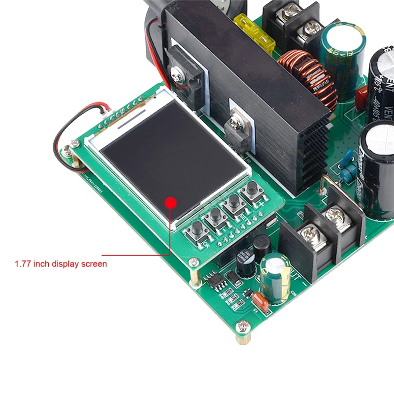 

AT93-900W 15A повышающий модуль TFT цифровой дисплей DC-DC повышающий преобразователь усилитель 9-60 В до 10-120 В постоянный ток напряжения