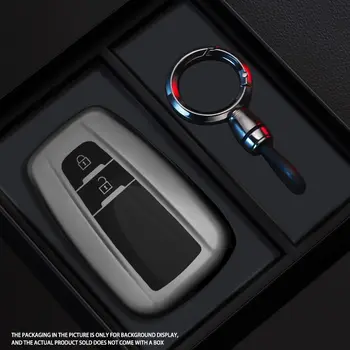 Černý kryt klíče od auta z TPU ve stylu Warrior pro Toyota Camry RAV4 Highlander Avalon C-HR Prius Corolla GT86 10 nejlepší prodej Kryt klíče od Toyoty Prius - №9