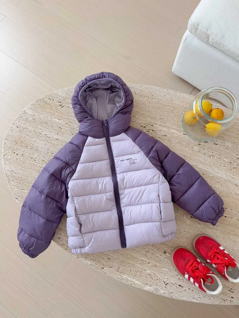 Kinder-Daunenjacke aus verdickter Baumwolle, wasserdicht, koreanische Version, kurzer Outdoor-Mantel für Jungen und Mädchen, bequemes „Bread“-Design – Detail 9