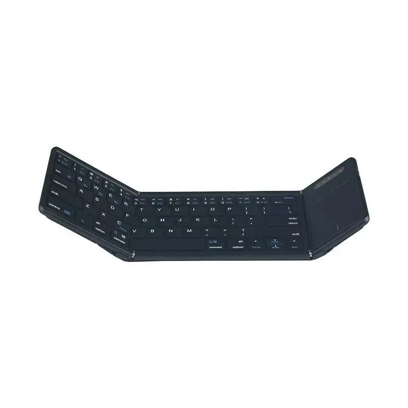 

Wireless bluetooth folding keyboard dual-mode touchpad with digital area three keys and mice suitable for mobile phones, tablets