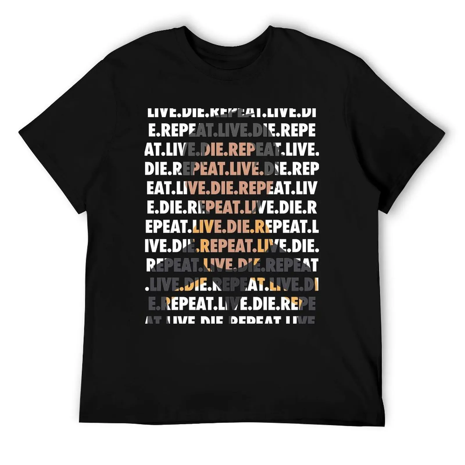 

Live. Die. Repeat. / Re Zero T-Shirt man t shirts for men t shirts cotton 100% T-Shirt