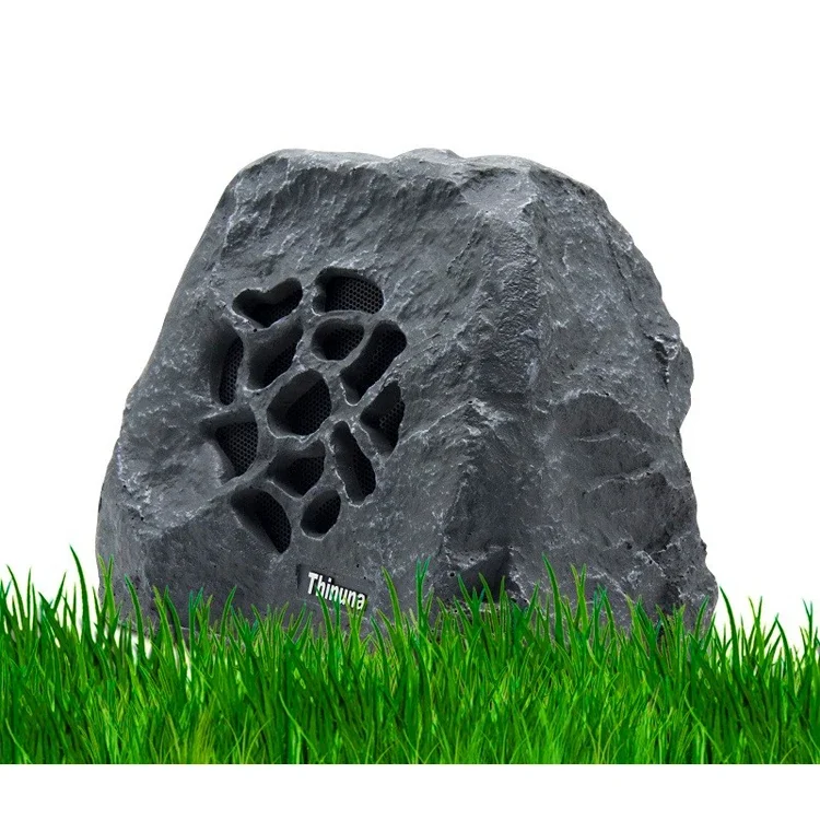 Hot Selling Thinuna LS-505 Outdoor Waterproof IP55 Level Coaxial Speaker 20 Watts PA System OEM Garden Rock Shaped Speaker