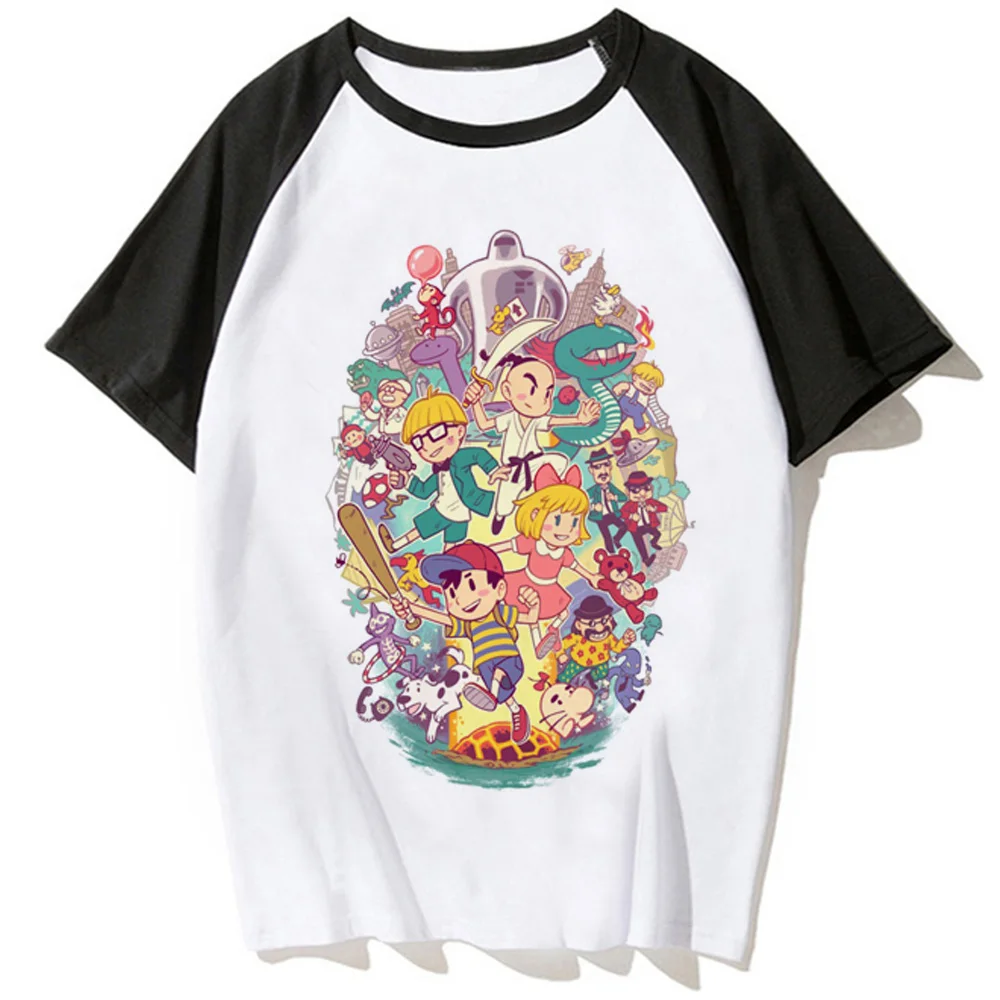 Earthbound Tee women harajuku designer t-shirts girl funny manga streetwear clothes