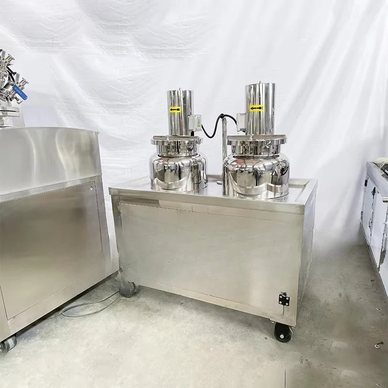 5L Vacuum Mixer, Cosmetic Emulsifier, Cream Making Machine, Pet Shampoo Homogenizer, Small Scale Vacuum Blender