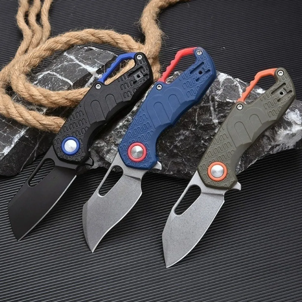 

Уличный складной нож 8Cr13MoV, лезвие из нейлонового волокна, легкие прочные ножи, ножи для фруктов, походные ножи, карманный нож