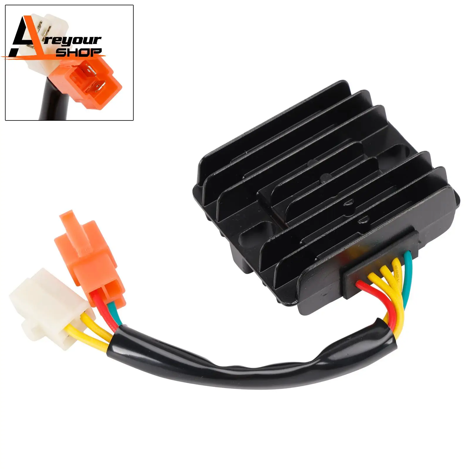 Rectificador regulador de 5 cables para ITALIKA TC250 TC200 250SZ ATV200 2014-2025