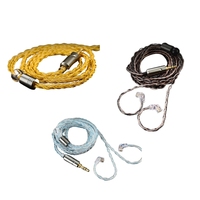 8Core Earphone Extension Cable with 0.78mm 2 Pin for QKZ-ZXN/ZXT/AK6