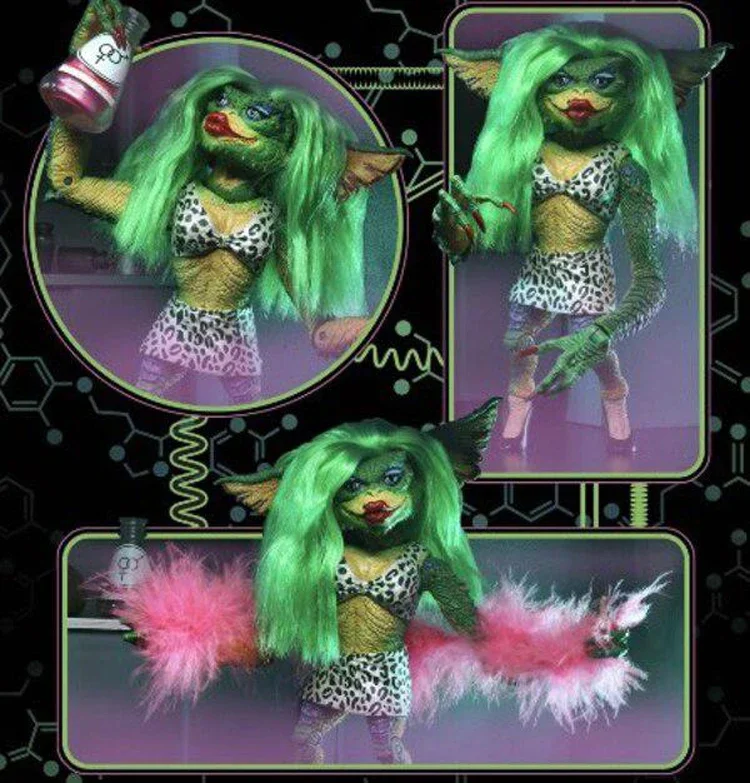 NECA Classic Film Gremlins Ultimate Greta Female Gremlin Action Figure Model Toys Original Collection Gifts For Kids