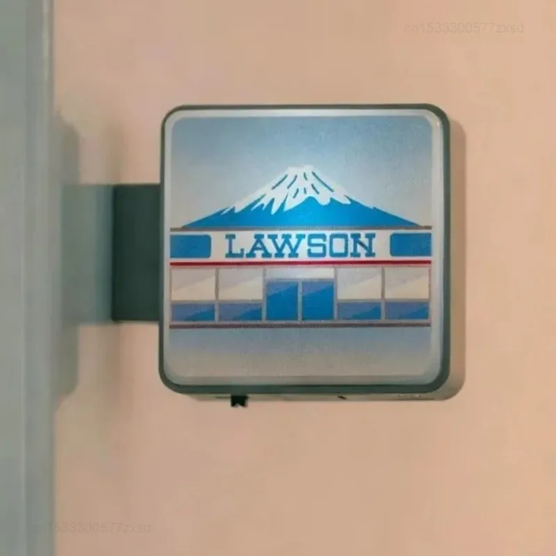 Fridge Magnet Sticker Lawson Advertising Store Dotonbori Kawaguchi-ko Town Mini Sign Lightboard Photo Spot Light Box Home Decor gallery 2