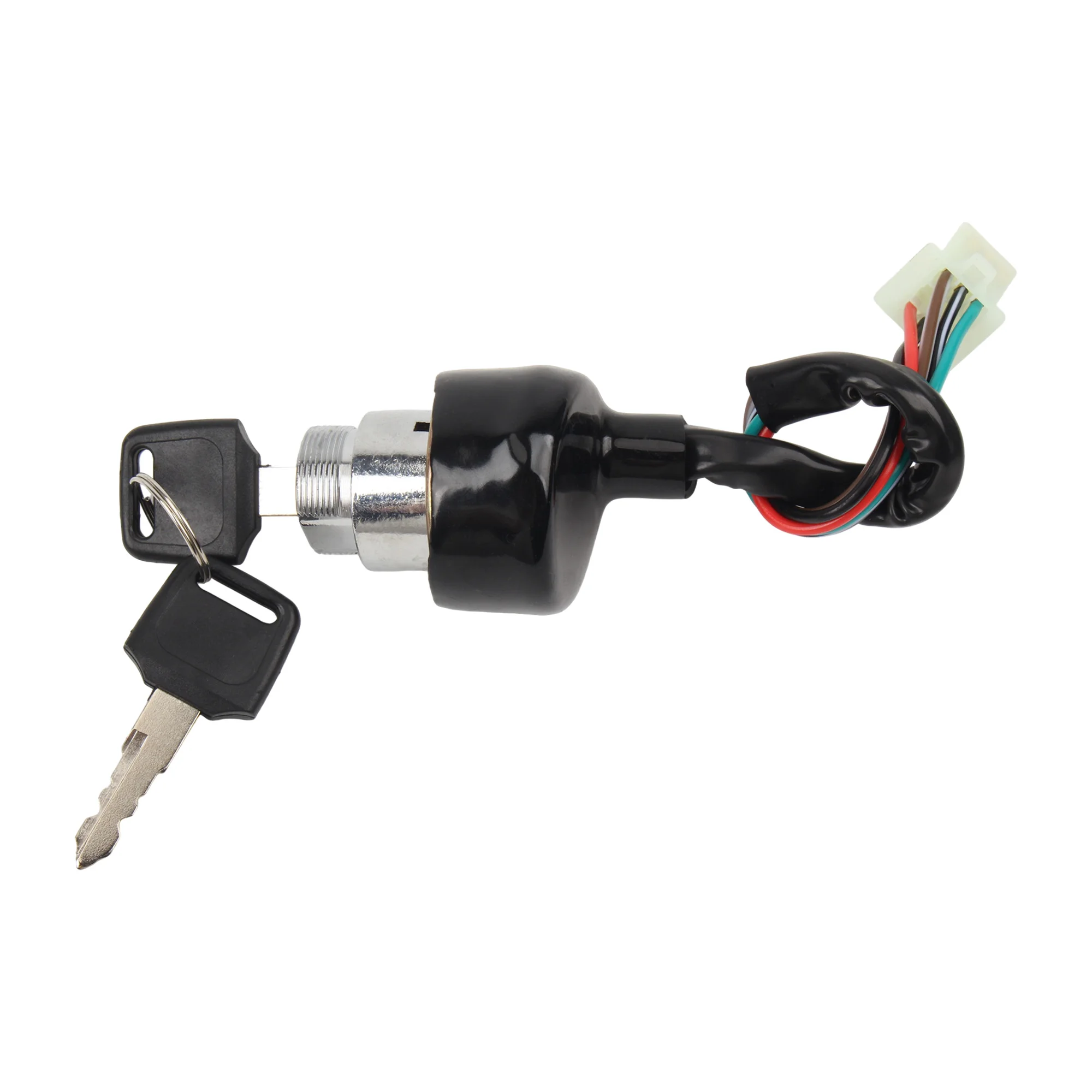 Motorcycle Ignition Switch 3 Position 6 Wire With 2 Keys for Yamaha Honda Suzuki Universal Scooter ATV Buggy Go Kart Quad Bike