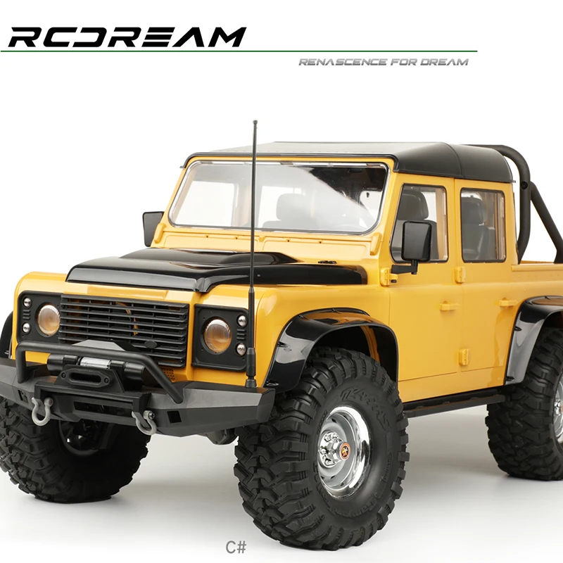 1/10 1/8 RC 크롤러 자동차용 나일론 시뮬레이션 안테나 장식 신호선, Traxxas TRX4 디펜더 AXIAL SCX10 II 90046 RC4WD D90