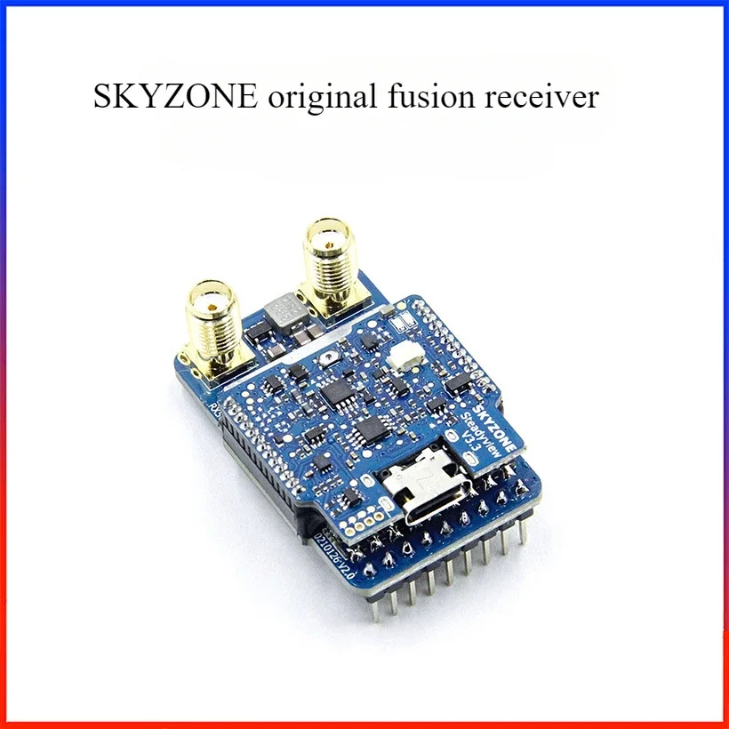 Skyzone original fábrica fusionreceiver5.8g conjunto completo módulo de recepção skyzone fpv peças reposição receptor drone brinquedo acessórios