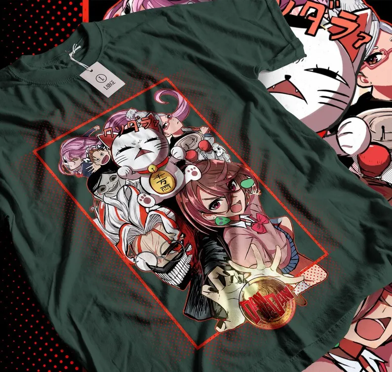 Dandadan T-shirt Japanaise Anime Manga Gift Exclusive Shirt All Size