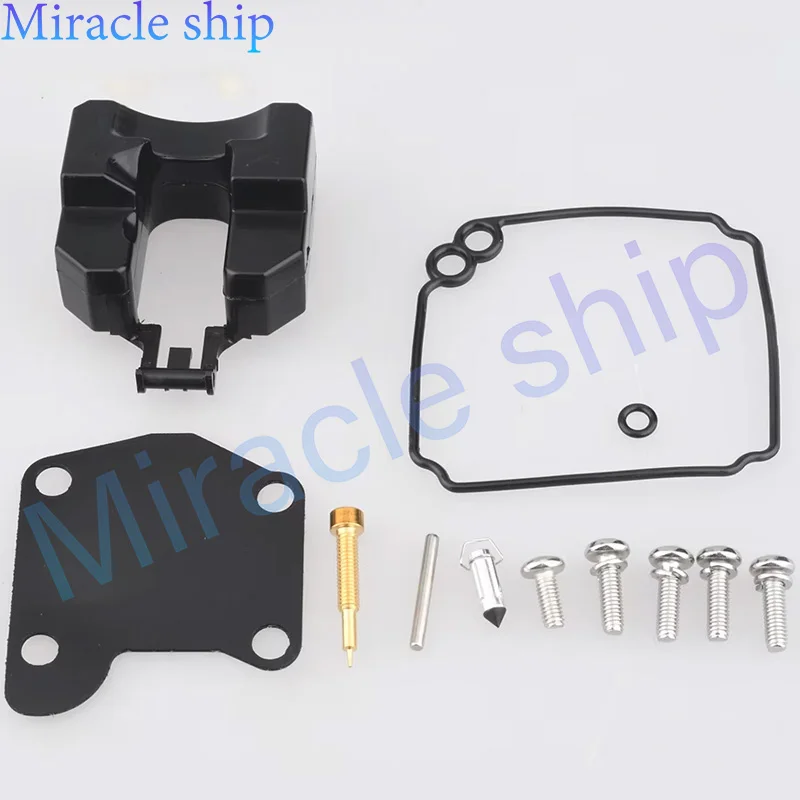 

63V-W0093 63V-W093 63V-14301 6B4-14301-2 Carburetor Repair Kit is for Yamaha Boat Motor Engine 2-Stroke 9.9HP 15HP