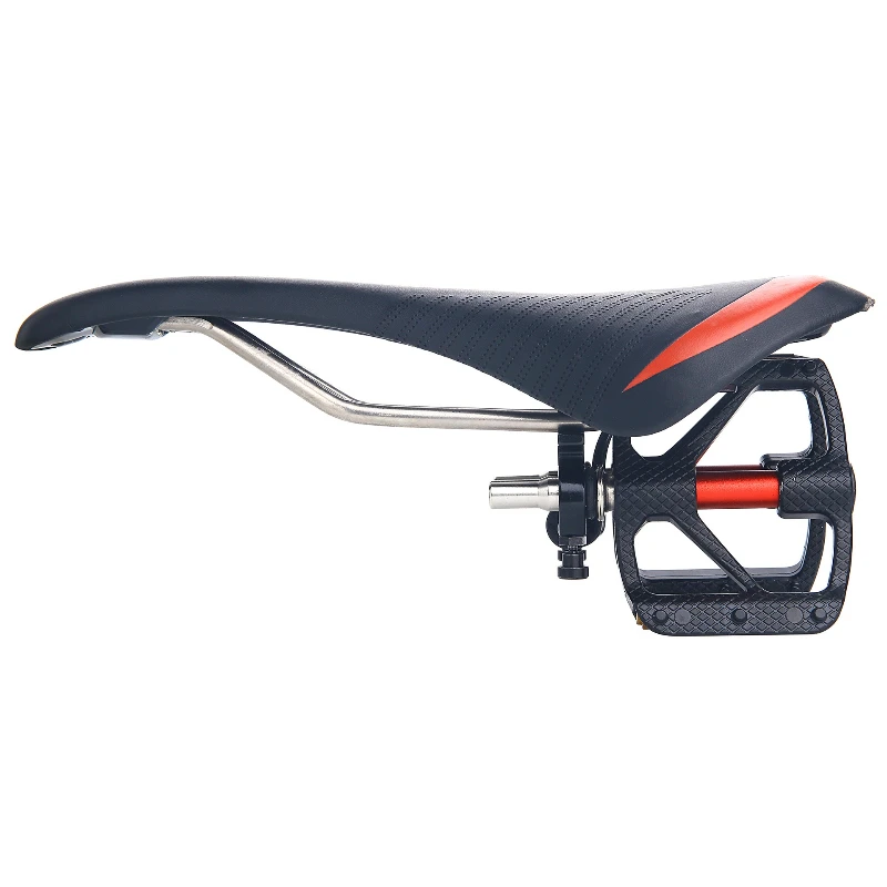 

Bicycle small wheel folding car, quick release pedal portable device, bracket placement buckle