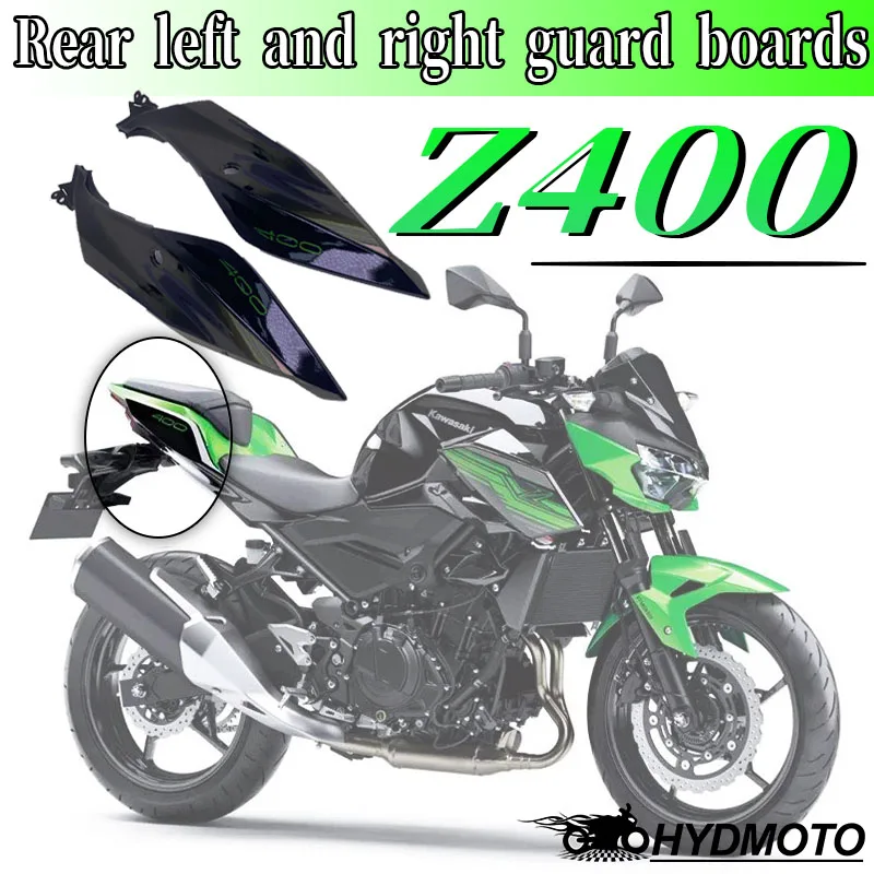 Suitable for Kawasaki NINJA400 Ninja 400 Z400 2018 -2022 Rear Fairing Rear Part Tail Side Plate Rear Wing Shroud  sides Housing