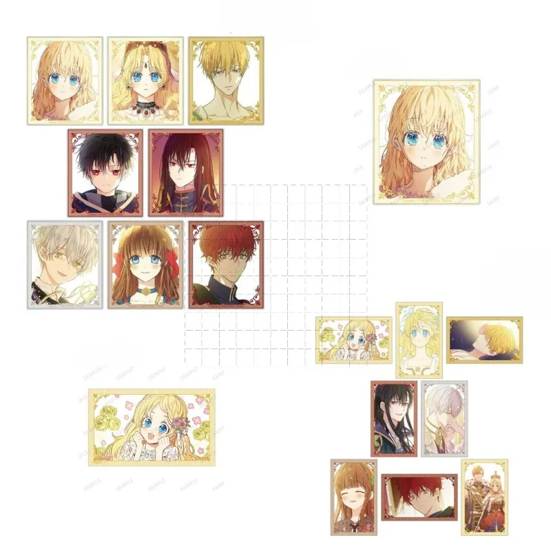 Athy Claude De Alger Obelia Lucas Ezekiel Rosy Jennette Margarita Acrylic Standing Keychain Card Anime Toy Figures B