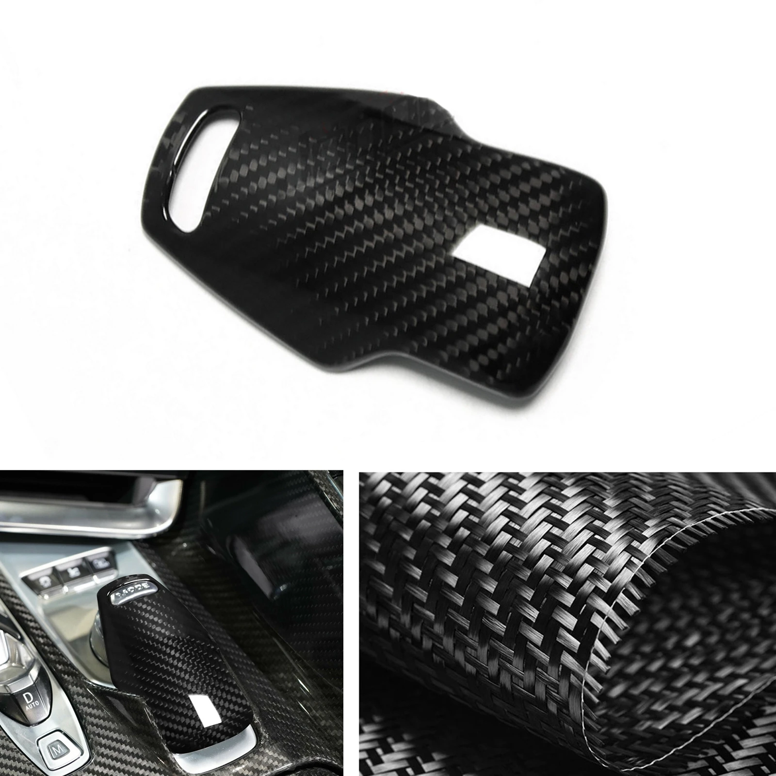 

Gear Shift Knob Head Cover Center Console Lid Carbon Fiber For Chevrolet Corvette C8 Stingray Z51 Z06 2 Door Coupe 2020-2023