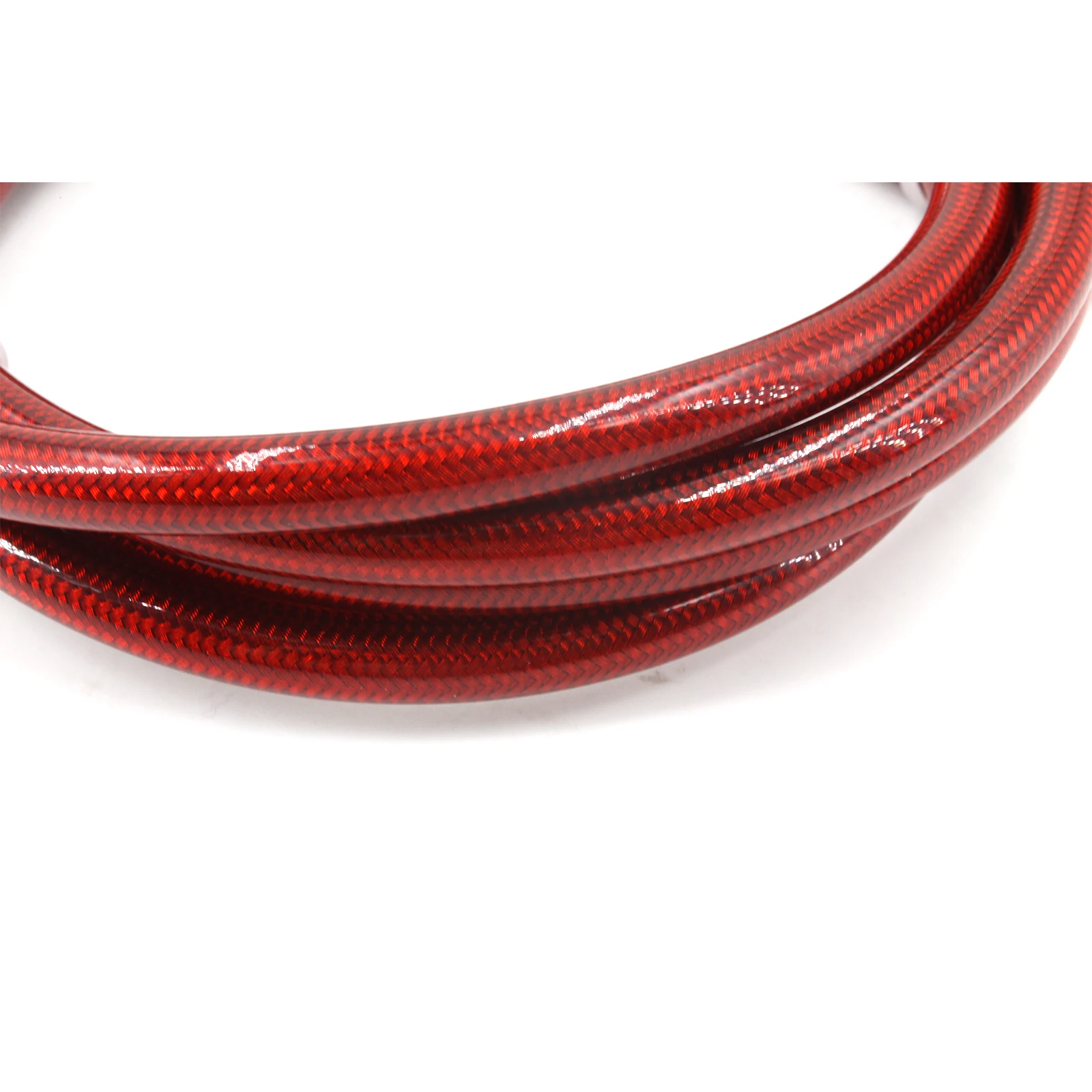 60cm 90cm 120cm Motorcycle Oil Hose Kit AN3 Hydraulic Brake Line Braid Steel Gas Clutch Pipe ATV Pit Dirt Bike Enduro Motocross view 5