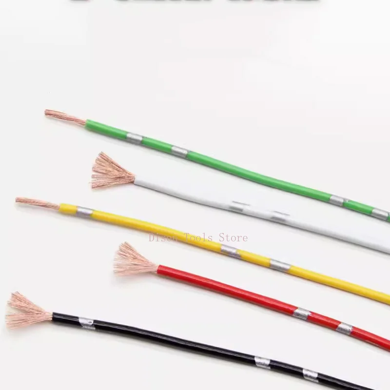 أسلاك السيارات PVC العزل OFC النحاس النقي مقاومة درجات الحرارة العالية سلك الطاقة خط المتكلم كابل الصوت 0.32 ~ 22