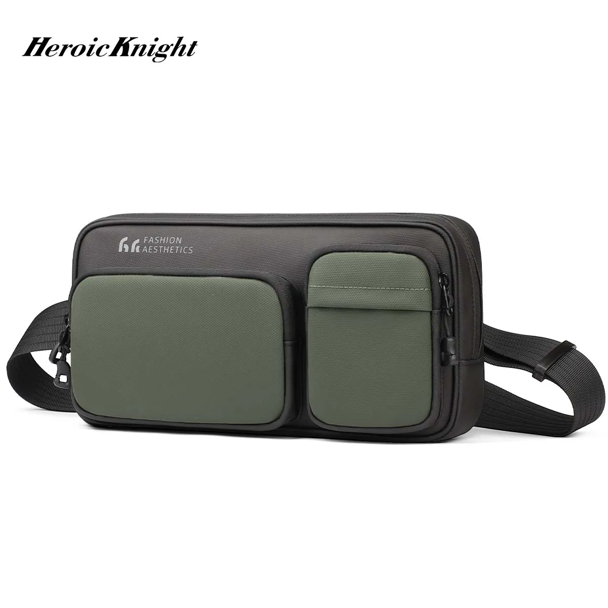 

Heroic Knight Crossbody Chest Bag Men Small Waterproof Travel Pack Fashion College Menssenger Bag Casual Sports Sling Bags Male