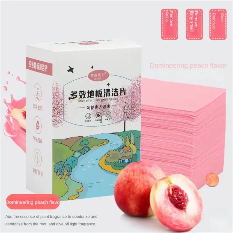 Inhibition Floor Cleaning Sheet Deodorization Floor Cleaner Non-irritating Decontamination Floor Cleaning Tablets