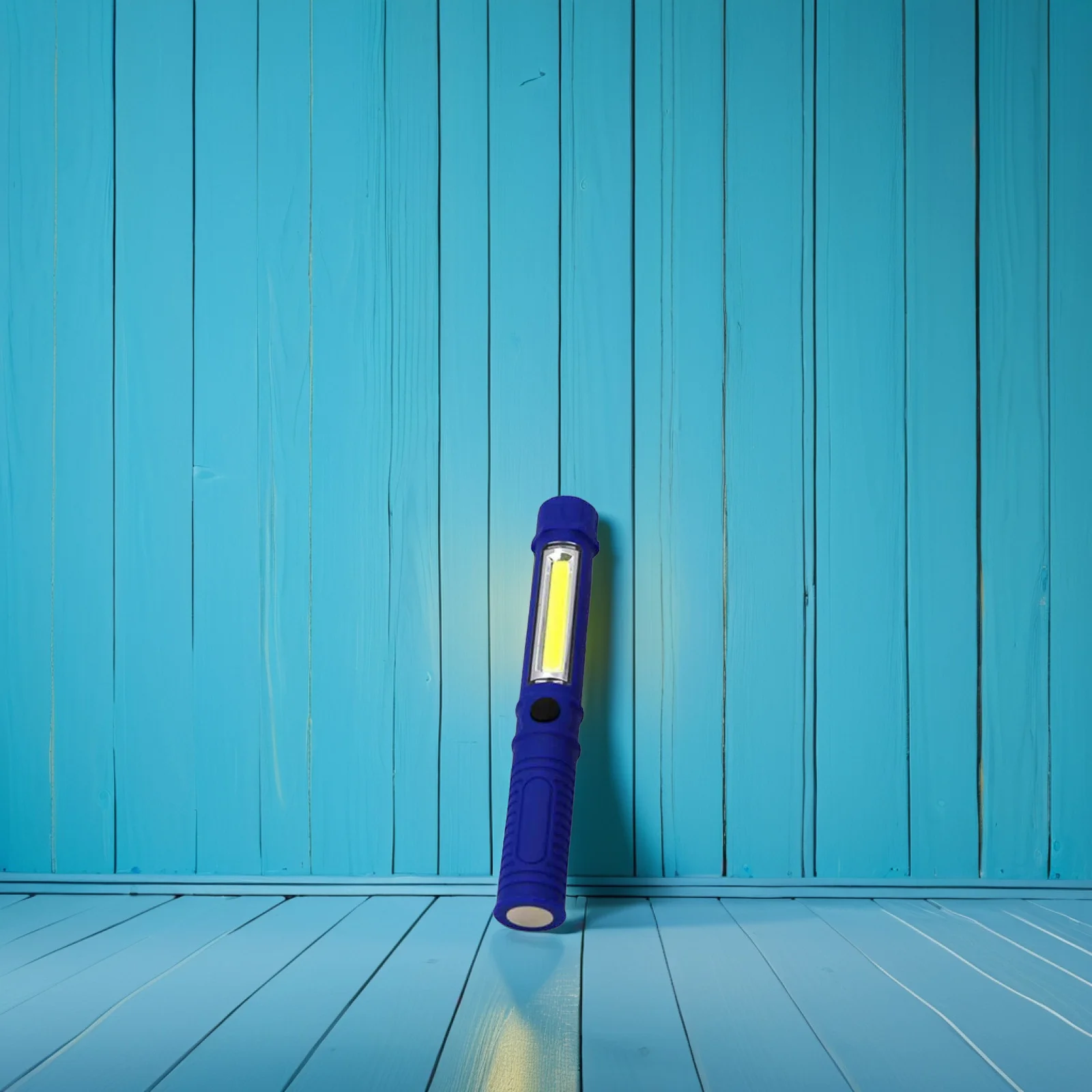 

Cob LED Work Light Mini Pen Flashlight Inspection Repair Torch Blue Magnetic Base Compact Portable Clip Cob LED Work Light