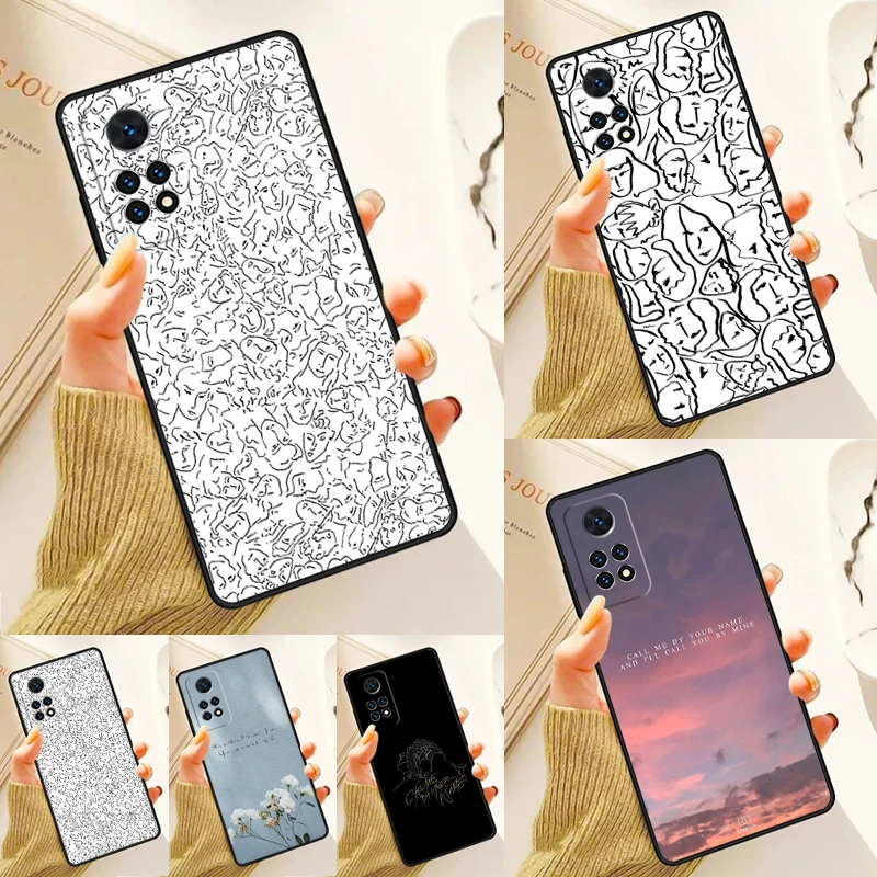 

Call Me By Your Name Elios Faces Outlines Case For Samsung Galaxy S24 Plus S23 S20 S21FE Lite S22 Ultra Note 20 S10 Phone Coque