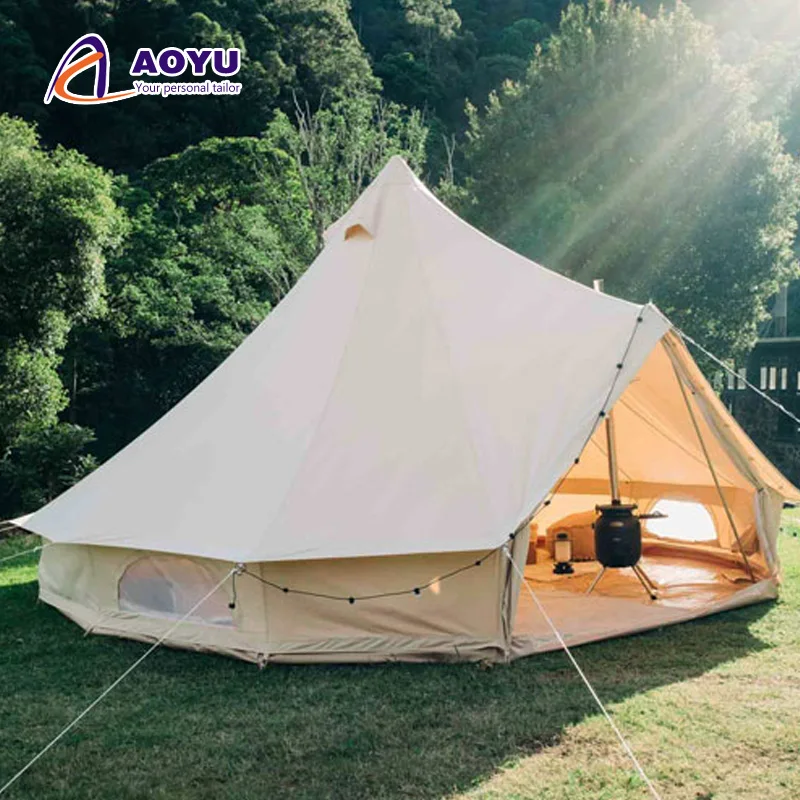 

Wholesale Tenda Glamping CadIr Luxury Tents Price Outdoor Camping Canvas Wall Tent