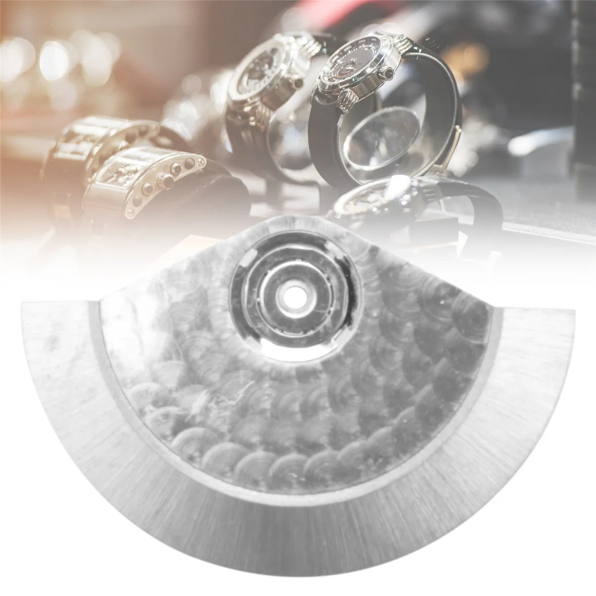 Accesorios de reloj de movimiento mecánico automático, Rotor de repuesto, peso oscilante para herramientas de relojero 7750 7751 7753