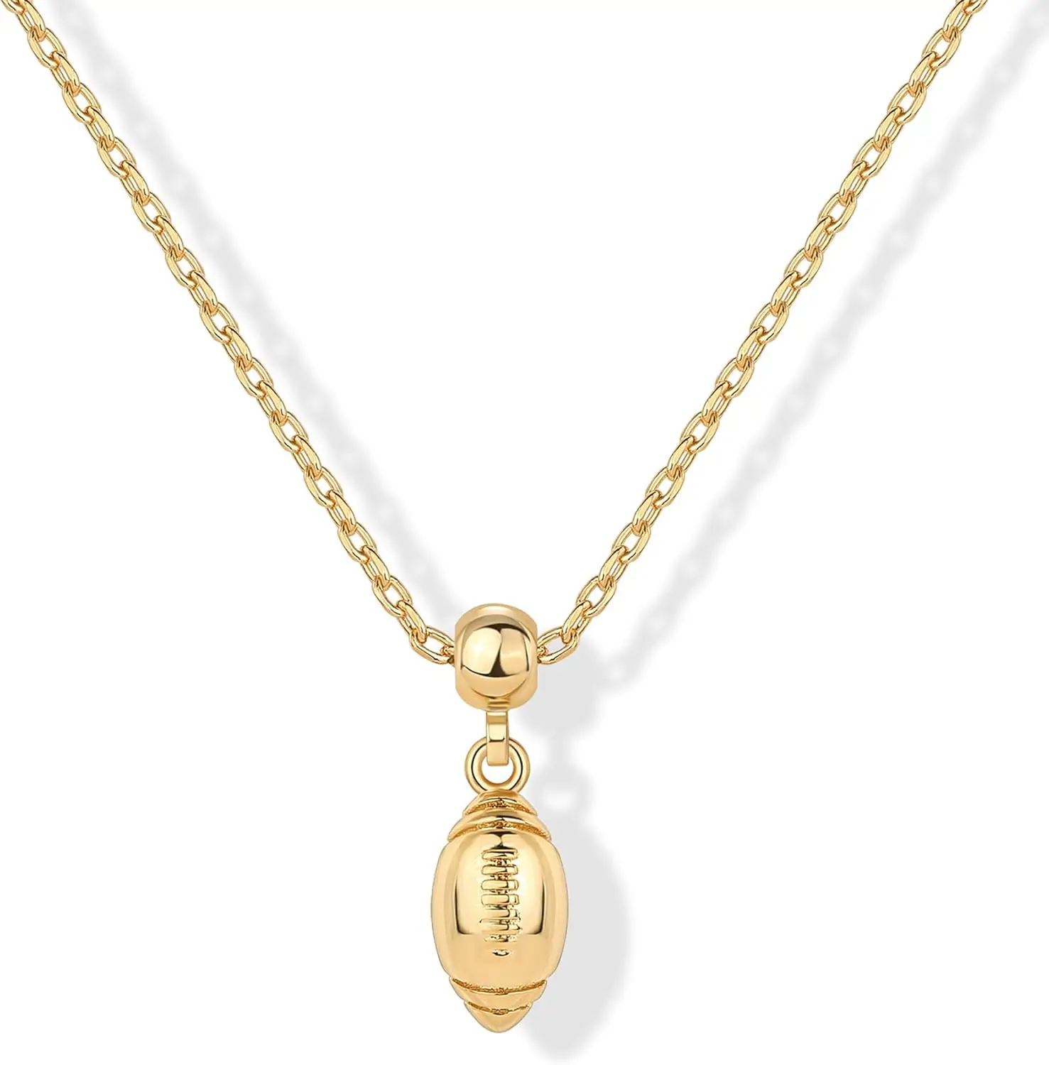

Изящное ожерелье Pavoi с позолотой 14K и подвесками - регулируемая цепочка с золотым кулоном для женщин - съемный кулон с маленьким мотивом