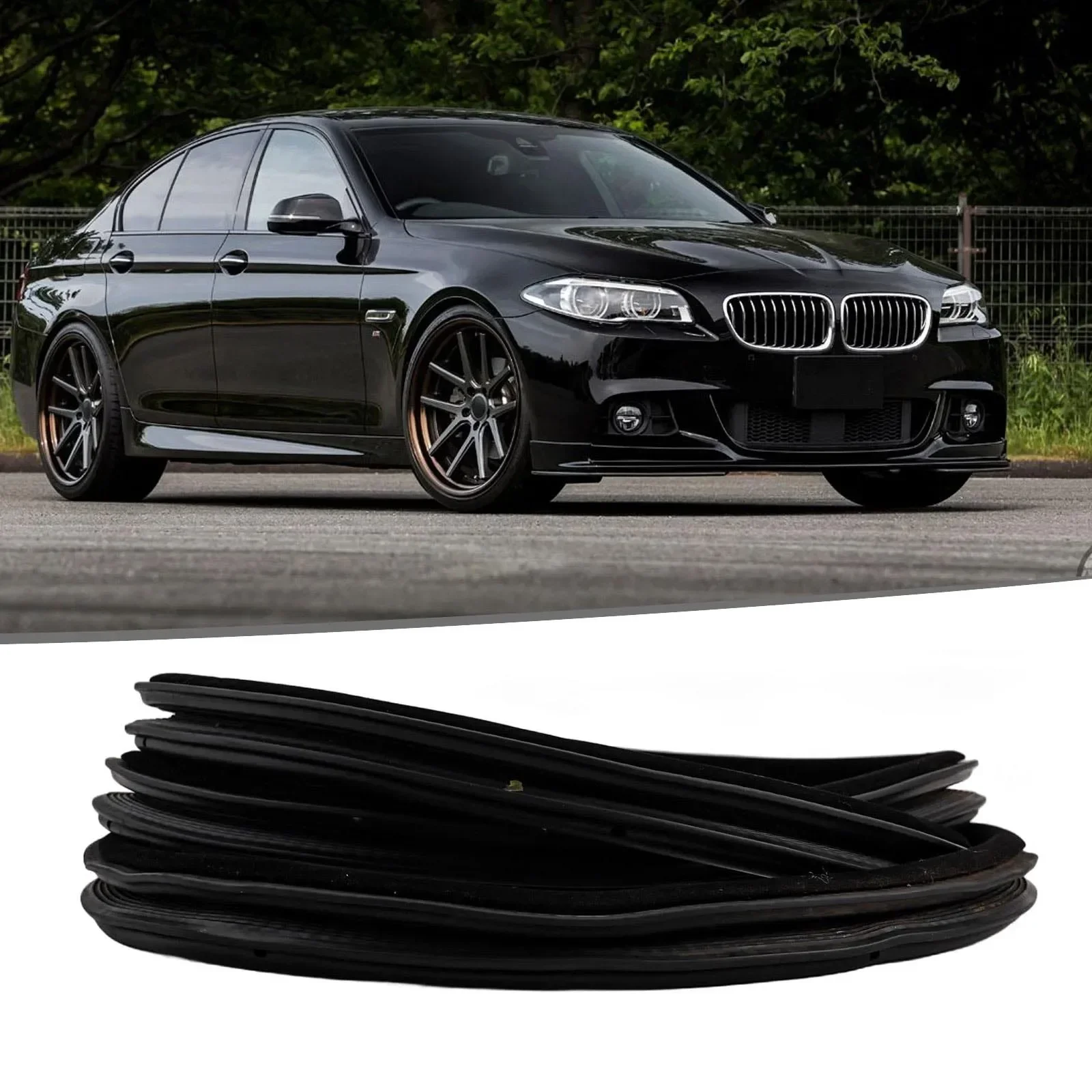 Sealing Strip Seal Front Door Body Rubber Seal Strip for BMW 5' F10 F18 LCI Tested Performance Long lasting Seal